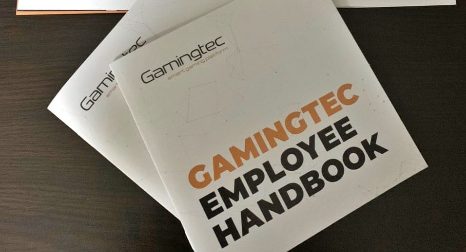 employee handbook gamingtec