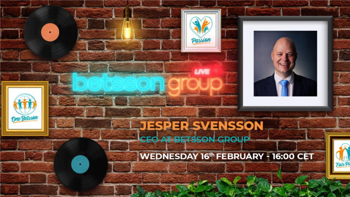 Jasper Svensson Betsson Live